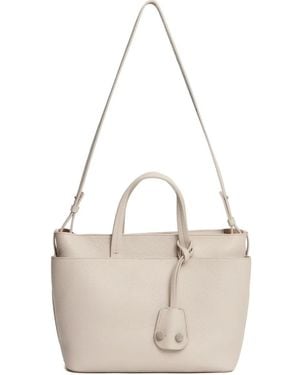 トートバッグ FABIANA FILIPPI GREY LEATHER TOTES Fabiana Filippi Tote bags for Women | Online Sale up to 49