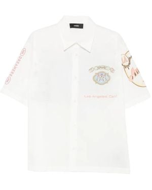 Amiri Chemise Vista À Manches Courtes - White