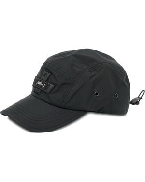 Juun.J Cappello Da Baseball Con Applicazione - Nero