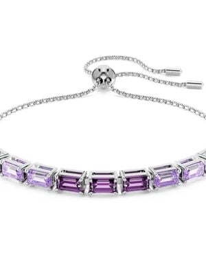 Swarovski Matrix Crystal Bracelet - White