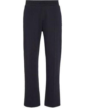 Billionaire Trainingsbroek Met Geborduurd Logo - Blauw