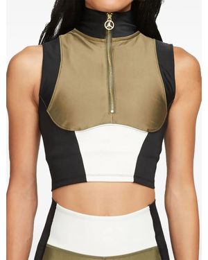 Nike Women's Crop Tank Medium "olive" - グリーン