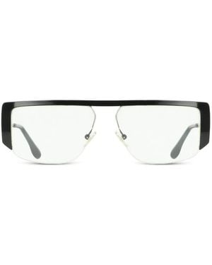 Victoria Beckham Gafas De Sol Con Montura Rectangular - Blanco