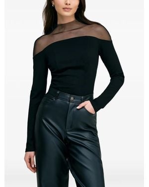 MARCELLA Joana Long-Sleeve Top - Black
