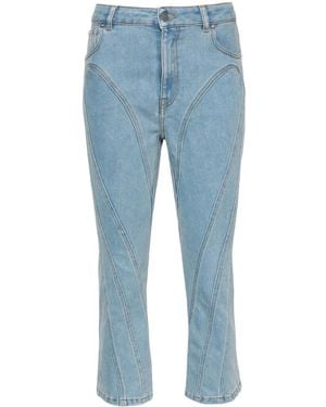 Mugler Denim Skinny Jeans - Blue