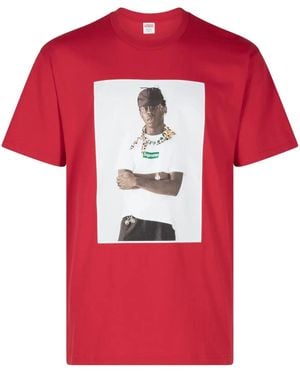 Supreme X Tyler The Creator フォトプリント Tシャツ - レッド