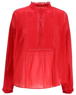 Isabel Marant Cotton Blouse - Red
