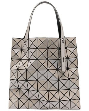 Issey Miyake Prism Metallic-Shopper - Grau