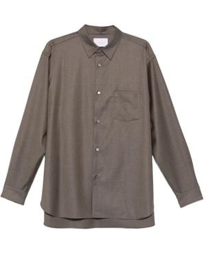 stein Chest-Pocket Shirt - Gray