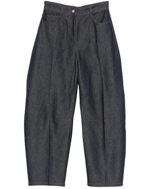 Mark Kenly Domino Tan Jeans Met Pijldetail - Blauw