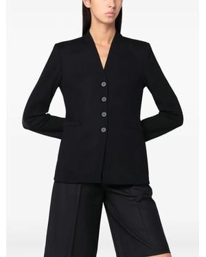 Harris Wharf London Einreihiges Sakko - Schwarz