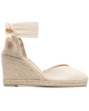 Castañer Castaner Flat Shoes - Natural