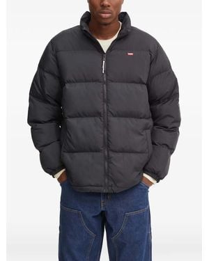 Levi's Zip-Fastening Puffer Jacket - Blue