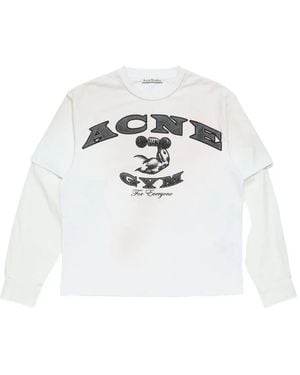Acne Studios Layered Long-Sleeve T-Shirt - White