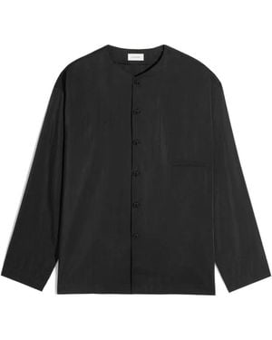 Lemaire Silk Shirt - Black