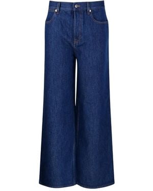 Gucci ロゴパッチ ジーンズ - ブルー