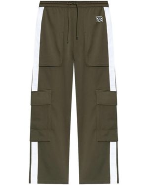 Loewe Cargo Broek Van Technisch Jersey - Groen