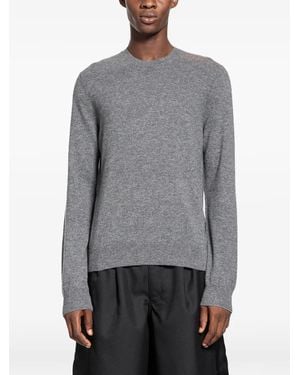 Comme des Garçons Pullover Mit Rundhalsausschnitt - Grau