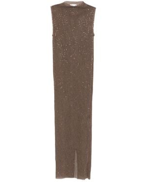 L'idée Dirty Martini Maxi Dress - Brown