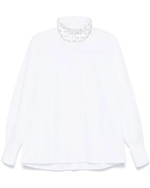 Fabiana Filippi Poplin Shirt - White