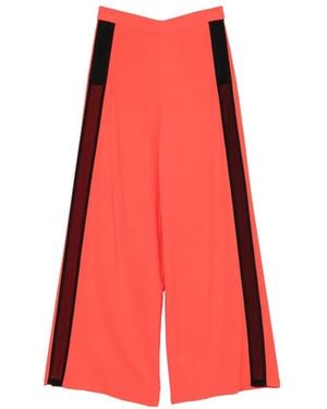 Just Cavalli Wide-Leg Pants - Red