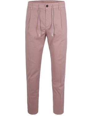 Eleventy ドローストリング パンツ - レッド