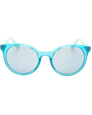 Carrera Sonnenbrille Mit Rundem Gestell - Blau
