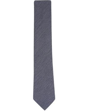ZEGNA Textured Tie - Blue