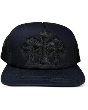 Chrome Hearts Triple Cross Cemetery Cap - Blue