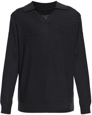 Rag & Bone Charles Pullover Mit V-Ausschnitt - Blau