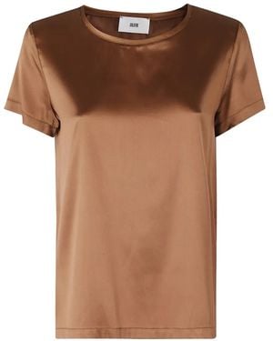 SOLOTRE Short-Sleeve T-Shirt - Brown
