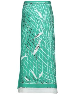 Altuzarra Linnie Straight-Leg Maxi Skirt - Green