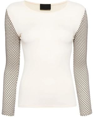 Puppets and Puppets Top Mannequin Con Decorazione - Bianco