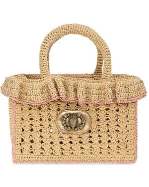 Kurt Geiger Chelsea Embellished Tote Bag - Metallic