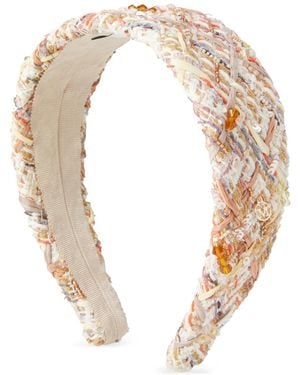 Maison Michel Elizabeth Head Band - Natural