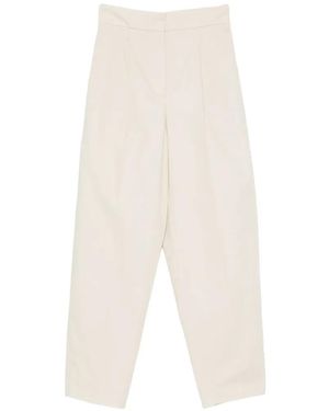 JOSEPH Paver Pleated Pants - White