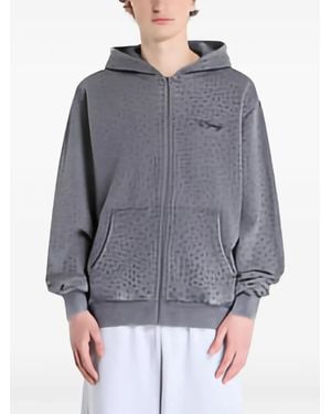 RIPNDIP Ripngems Zip-Up Hoodie - Gray