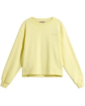 Woolrich Cotton Sweater - Yellow