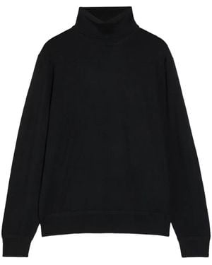 Tom Ford Jersey Con Cuello Vuelto - Negro