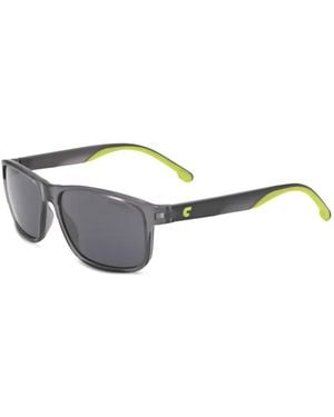 Carrera Logo-Detail Rectangle-Frame Sunglasses - Grey