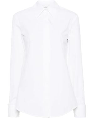 Sportmax Oste コットン シャツ - ホワイト