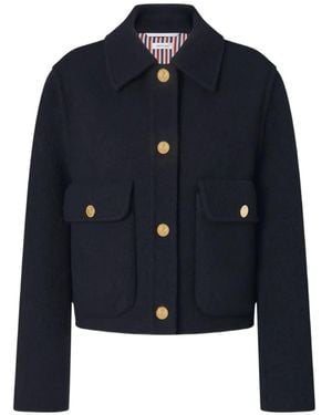 Thom Browne Jack Met Klokmouwen - Blauw