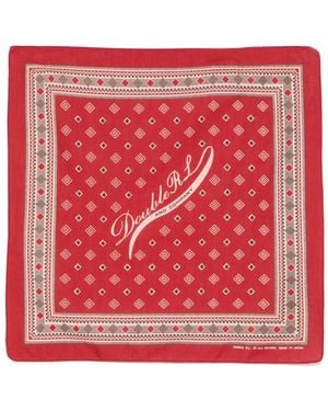 RRL Foulard À Motif Géométrique - Rouge