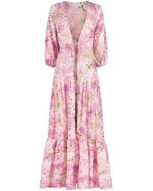 Giambattista Valli Saint-Rémy Kaftan Maxi Dress - Pink