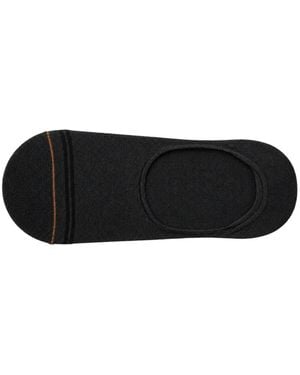 ZEGNA Striped Low-Cut Socks - Black
