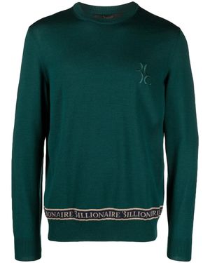 Billionaire Ls ロゴ プルオーバー - グリーン