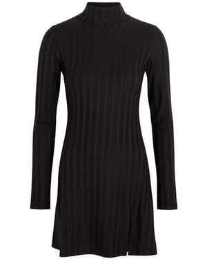 Reformation Abito Libra A Coste - Nero