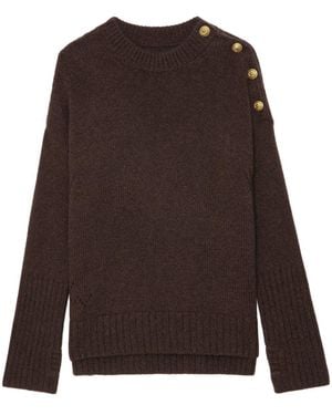 Zadig & Voltaire Malta Jumper - Brown