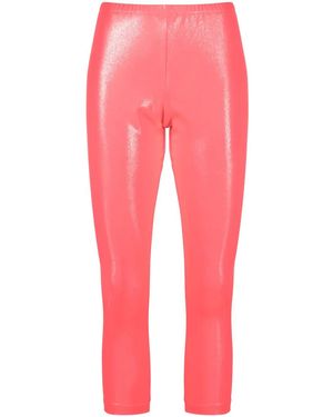 Junya Watanabe Cropped LEGGINGS - Red