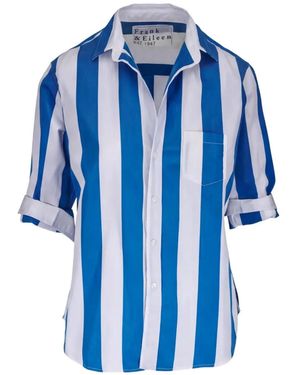 Frank & Eileen Chemise Eileen À Rayures - Bleu